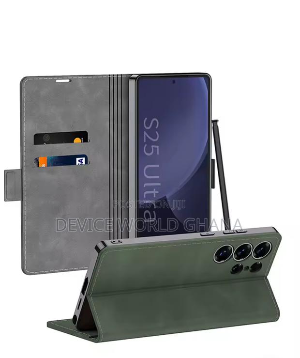Los Leather Flip Case for Samsung S25ultra photo 5