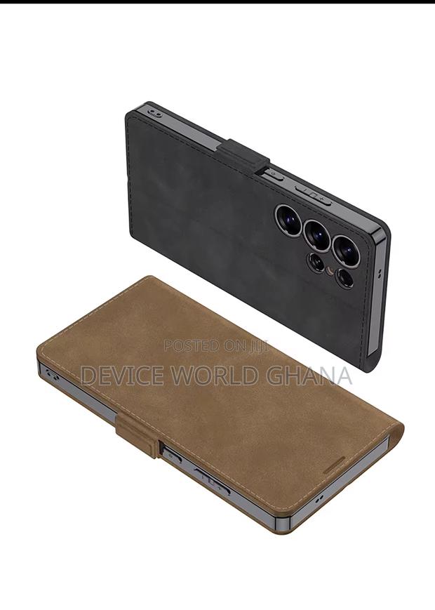 Los Leather Flip Case for Samsung S25ultra photo 2