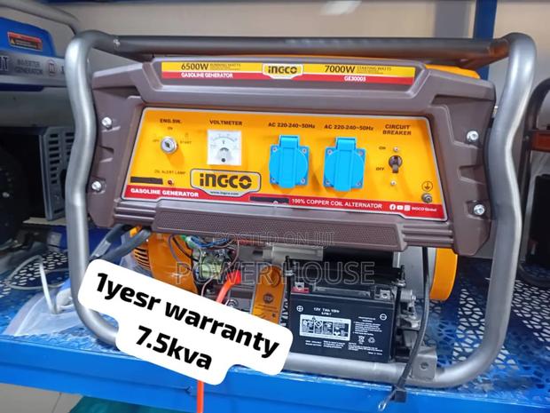Guru Vegan Base Ingco Petrol Generator 8500watts 7.5kva · Photo 2