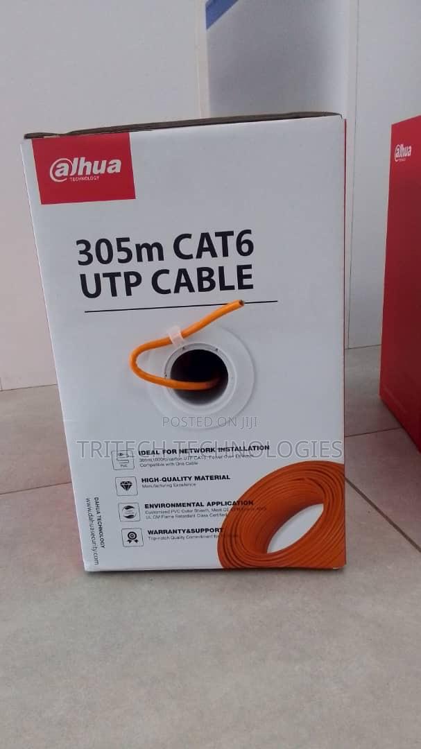 Dahua Cat6 Cable Cca Orange Color · Photo 3
