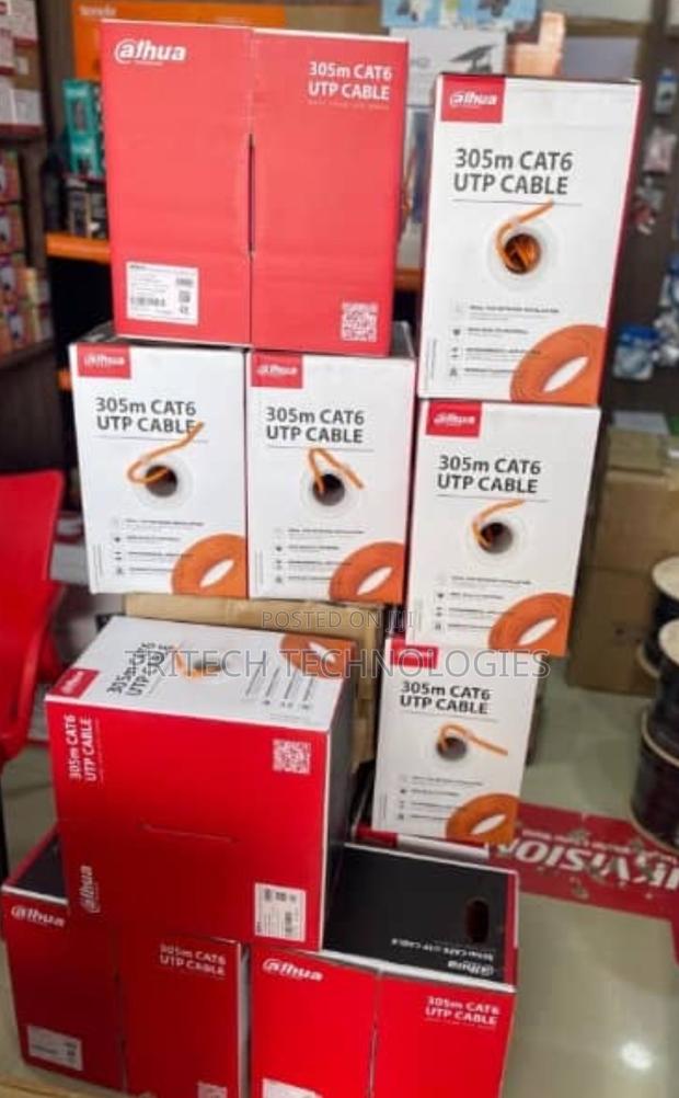 Dahua Cat6 Cable Cca Orange Color · Photo 4