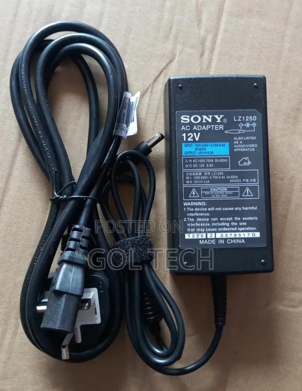 12v 5ah Power Adapter Sony Ac Adapter 12v/5ah · Photo 3