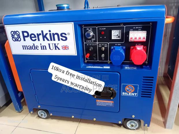 Omega Reserve Perkins 10kva 13000watts Diesel Generator · Photo 2