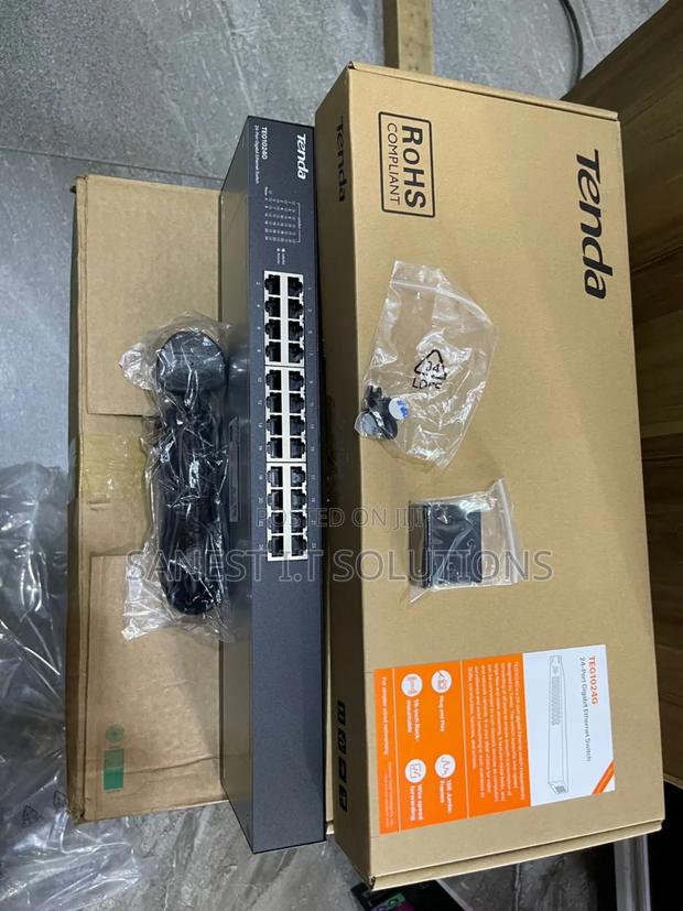 24 Port Gigabit Ethernet Switch Tenda photo 2