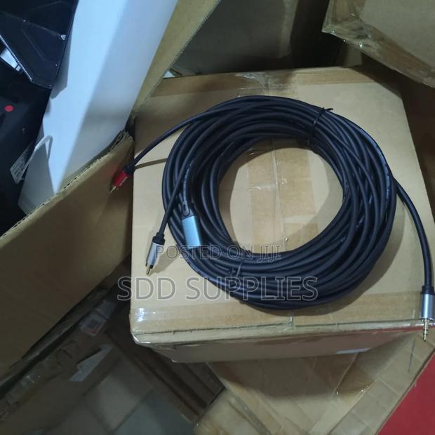 20 Meters Hifi Aux To 2rca Audio Cable · Photo 2