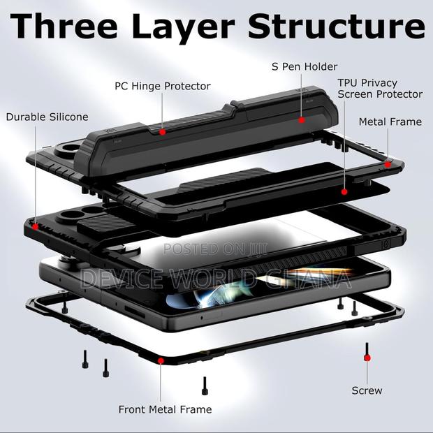 Yqodsz Protection Military Grade Case for Samsung Z Fold 6 5 photo 2