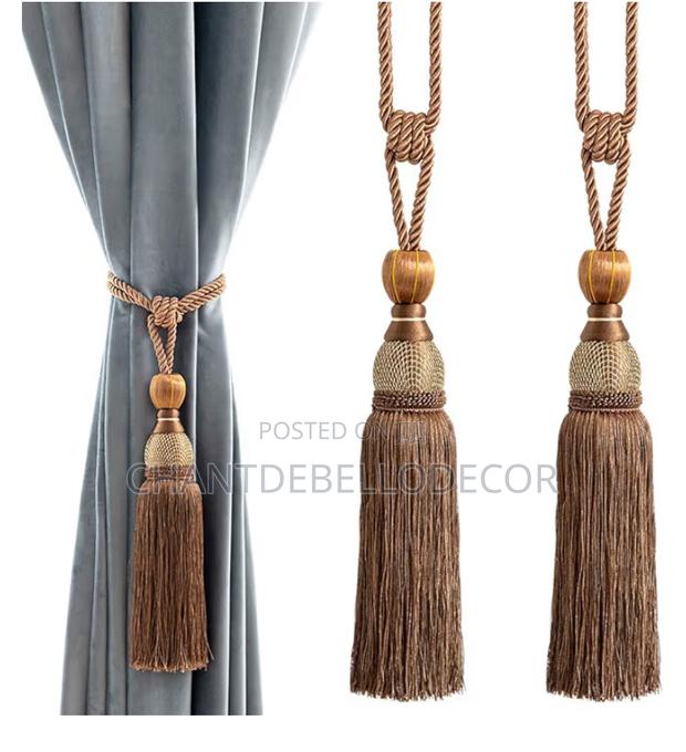 Luxury Tassel Rope Curtain Tieback 95ghc for 2pcs photo 6