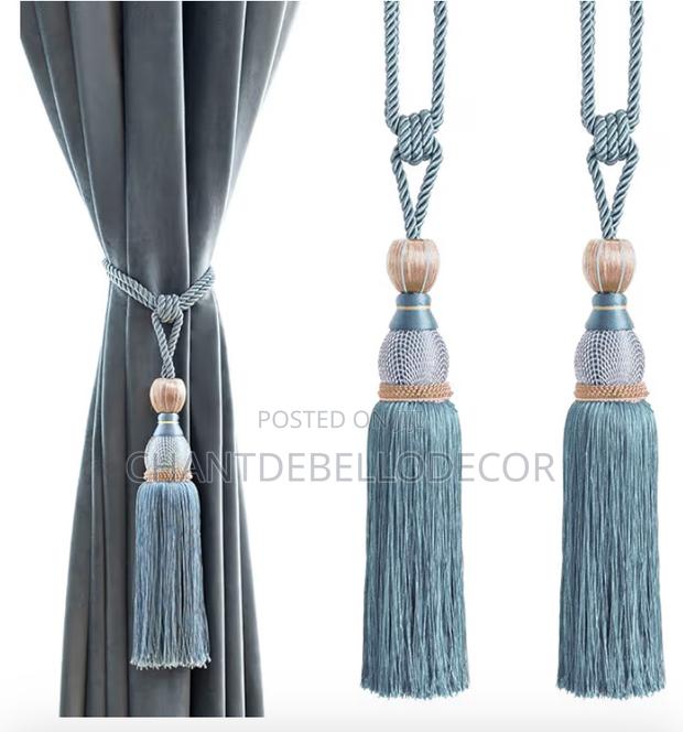 Luxury Tassel Rope Curtain Tieback 95ghc for 2pcs photo 4