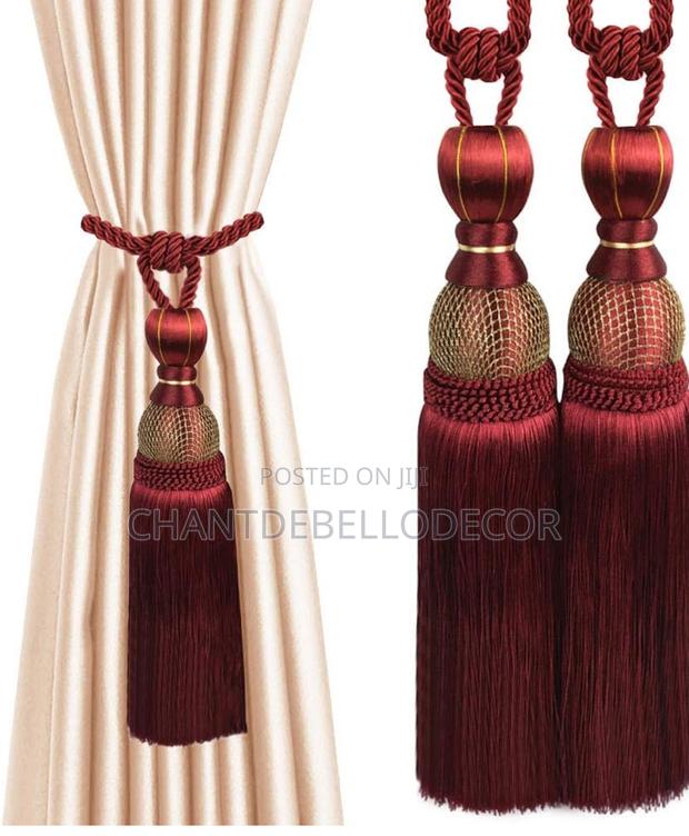 Luxury Tassel Rope Curtain Tieback 95ghc for 2pcs photo 3