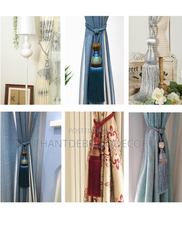 Luxury Tassel Rope Curtain Tieback 95ghc for 2pcs photo 8