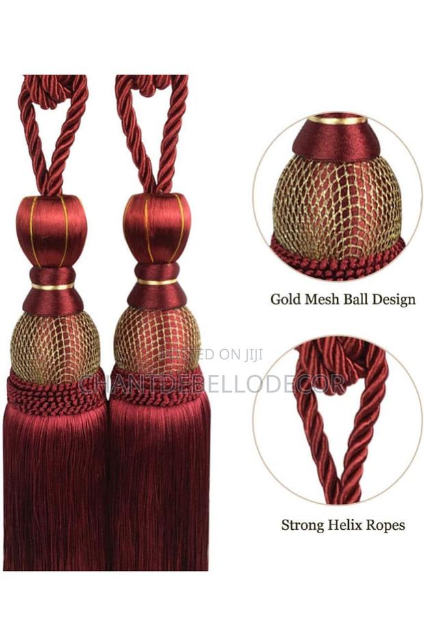 Luxury Tassel Rope Curtain Tieback 95ghc for 2pcs photo 5