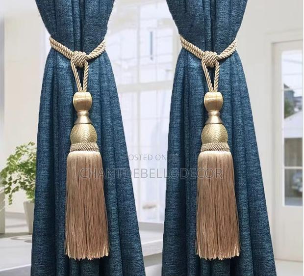 Luxury Tassel Rope Curtain Tieback 95ghc for 2pcs photo 2