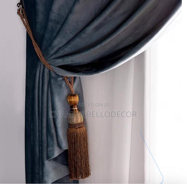 Luxury Tassel Rope Curtain Tieback 95ghc for 2pcs photo 10