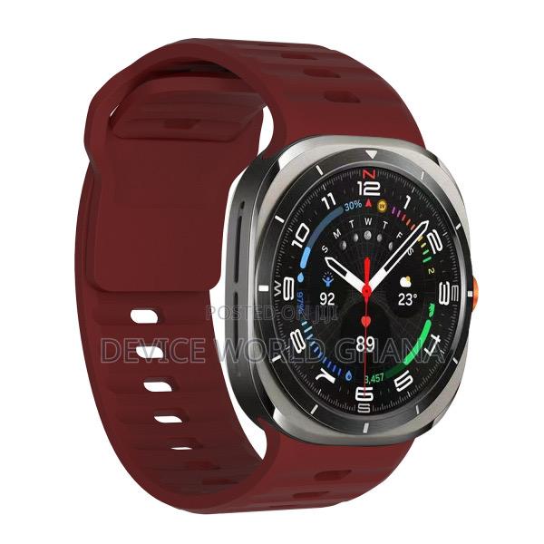 Diamond Silicone Strap for Samsung Watch 7 Ultra 47mm photo 5
