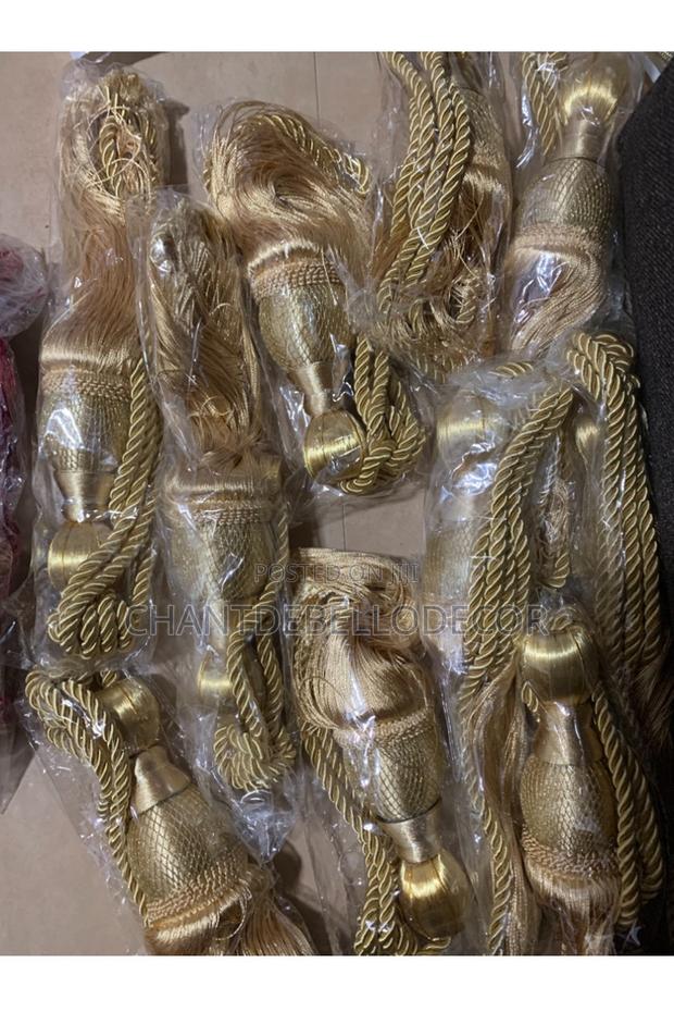 Luxury Tassel Rope Curtain Tieback 95ghc for 2pcs photo 20