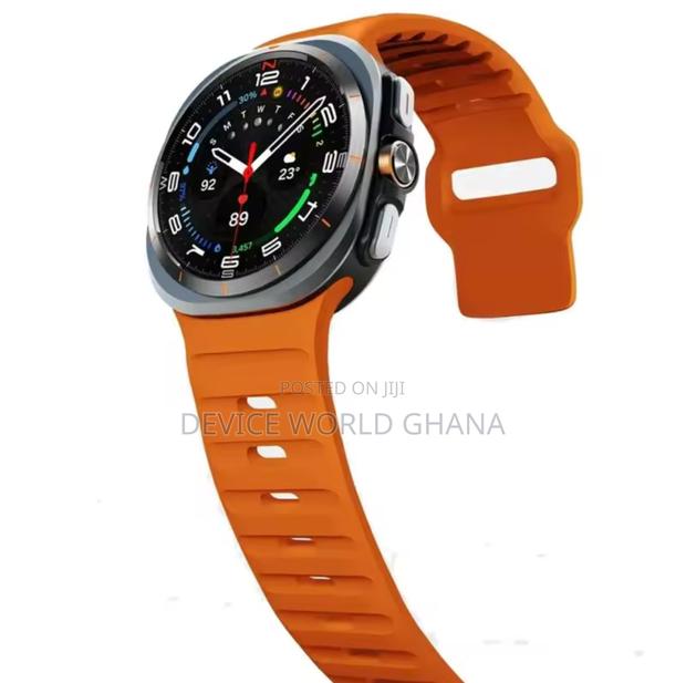 Diamond Silicone Strap for Samsung Watch 7 Ultra 47mm photo 4