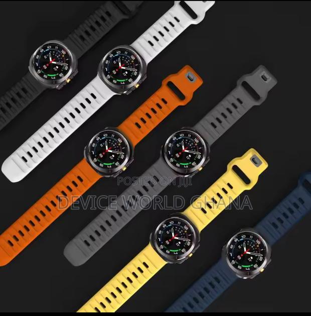 Diamond Silicone Strap for Samsung Watch 7 Ultra 47mm photo 6