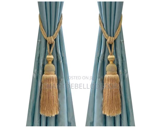 Quality Curtain Tiebacks With Tassels 120ghc for a Pair photo 3