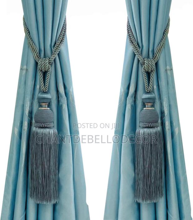 Quality Curtain Tiebacks With Tassels 120ghc for a Pair photo 2