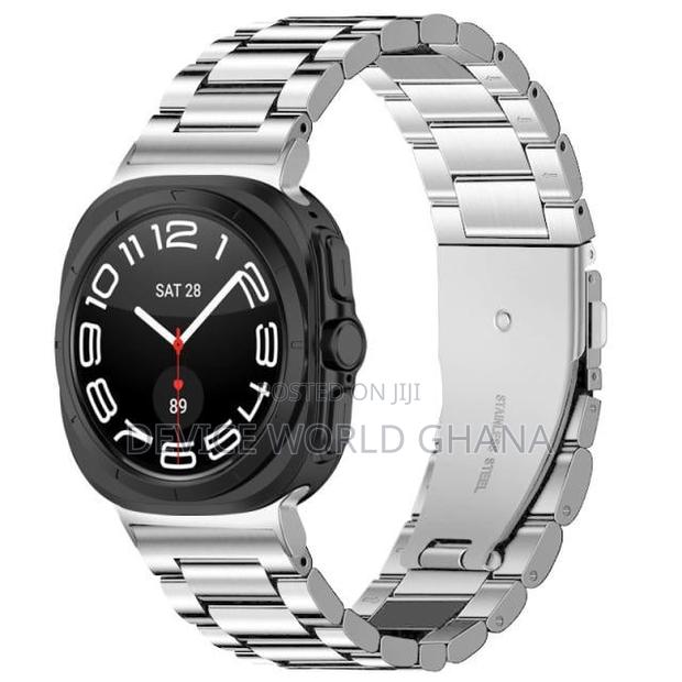 Qic Stainless Steel Strap for Samsung Watch 7 Ultra 47mm photo 2