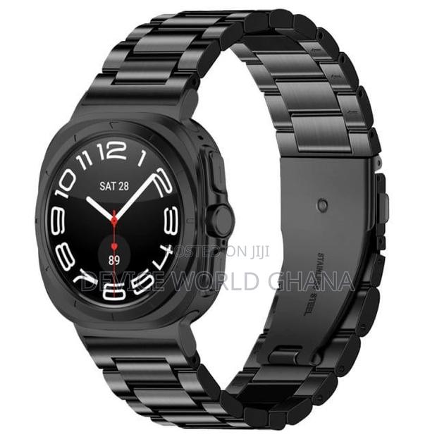 Qic Stainless Steel Strap for Samsung Watch 7 Ultra 47mm photo 4