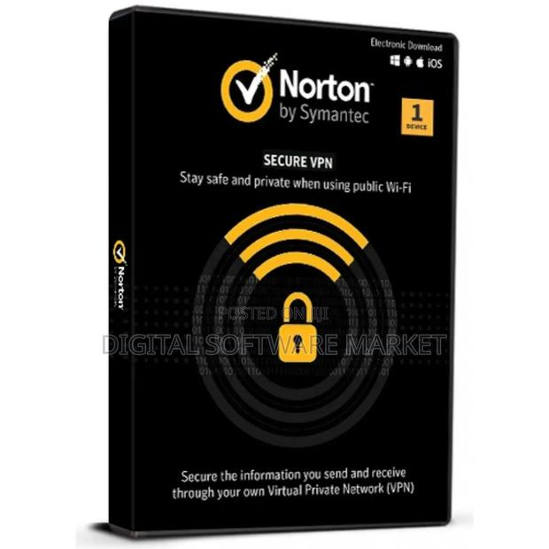 Norton Secure VPN (Pc, Mac, Mobile) 1 Device 1 Year License · Photo 2