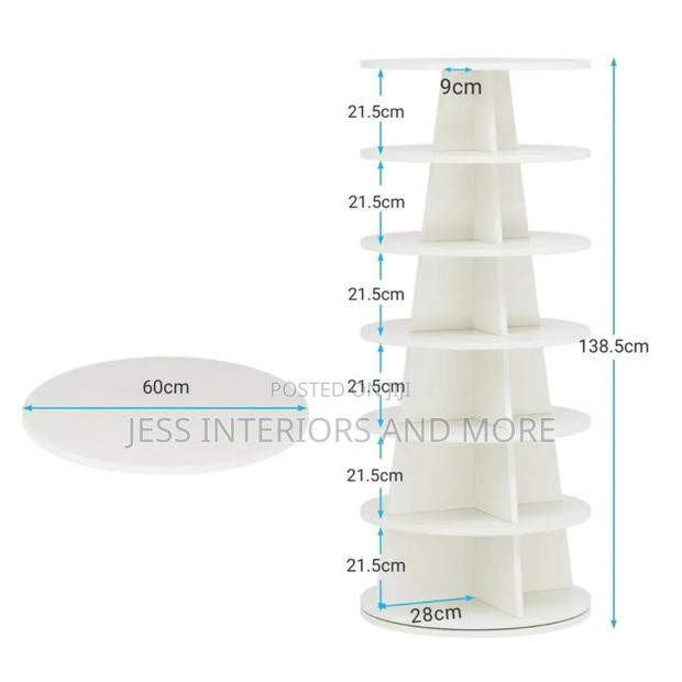 Rotating Shoe Rack /Organiser Shelf · Photo 4