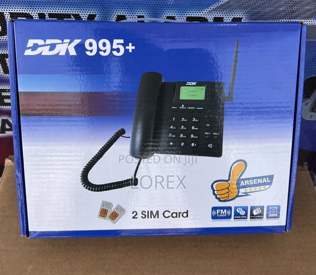 Telephone Sim Wireless Phone DDK 995+ Dual Sim,Fm Radio · Photo 3