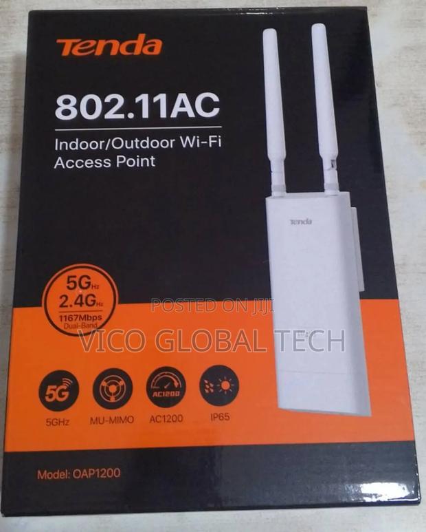 Tenda Oap1200 Ac1200 Indoor/Outdoor Wi-Fi Access Point. · Photo 1