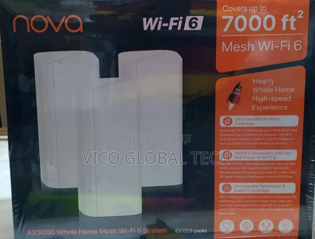 Tenda Nova Ax3000 Whole Home Mesh Wi-Fi 6 System · Photo 1