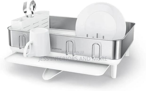 Simplehuman Stainless Steel Frame Dish Rack · Photo 2