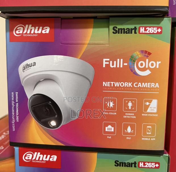 Dahua Ip 2mp Dome Camera Full-Color+Audio Hdw1239t1-a-Led · Photo 3