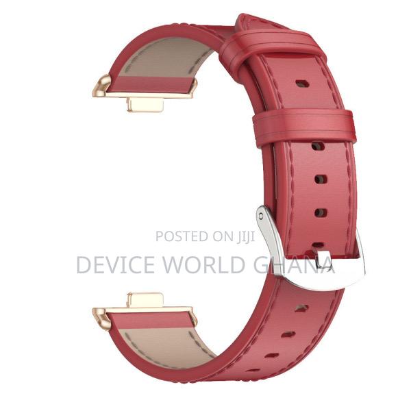 Mijos Leather Strap/Band for Huawei Fit 3 4 4pro photo 3