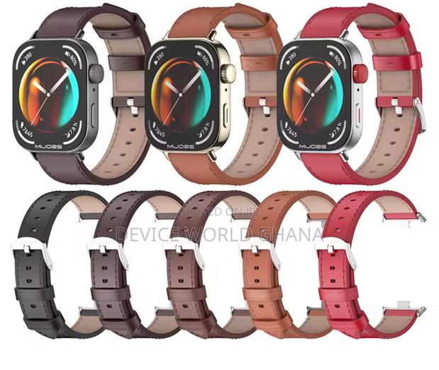 Mijos Leather Strap/Band for Huawei Fit 3 4 4pro photo 2