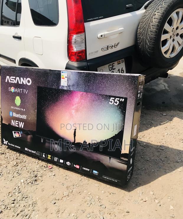 Newly Made Asano 55” Uhd Smart Tv(2025)Black · Photo 4