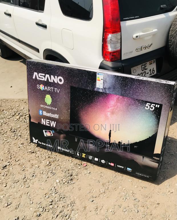 Newly Made Asano 55” Uhd Smart Tv(2025)Black · Photo 3
