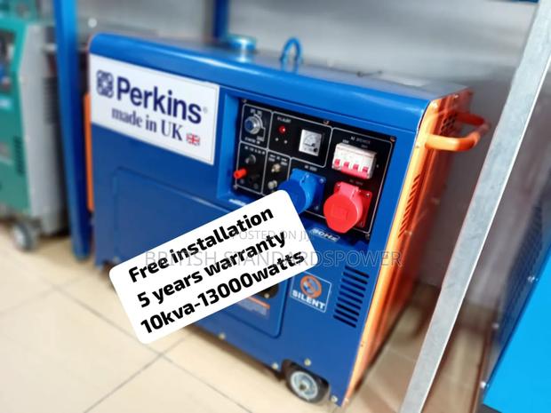 Pure Sine Wave Power 10kva Silent Diesel Generator · Photo 2