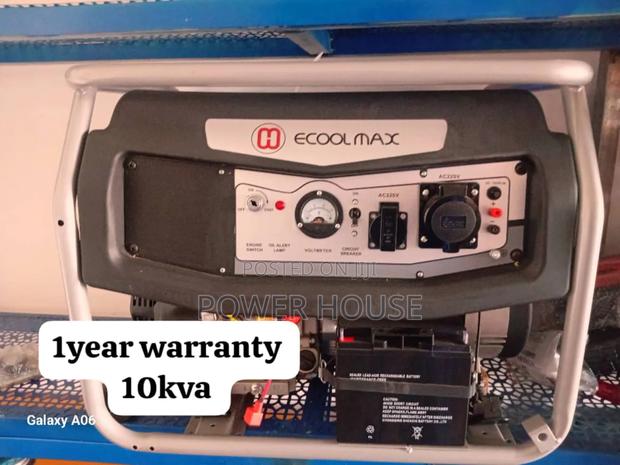 Tycoon Vantadock Ecoolmax Petrol Generator 10kva · Photo 2
