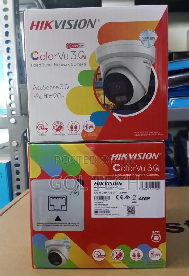 Hikvision Acusense 3.0 Colorvu Ds-2cd2347g3-Liy 2way Audio · Photo 4