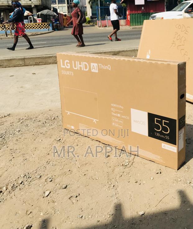 Newly Made Lg 55ur80 55” Uhd Smart Tv(Black) · Photo 3