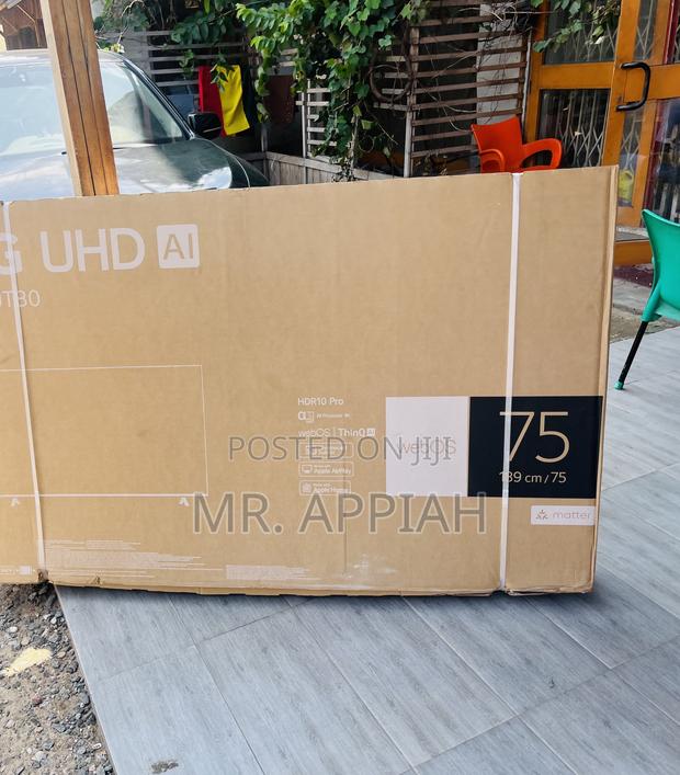 Newly Made Lg 75ur78 75” Uhd Smart Screen Tv(2023)Black · Photo 4