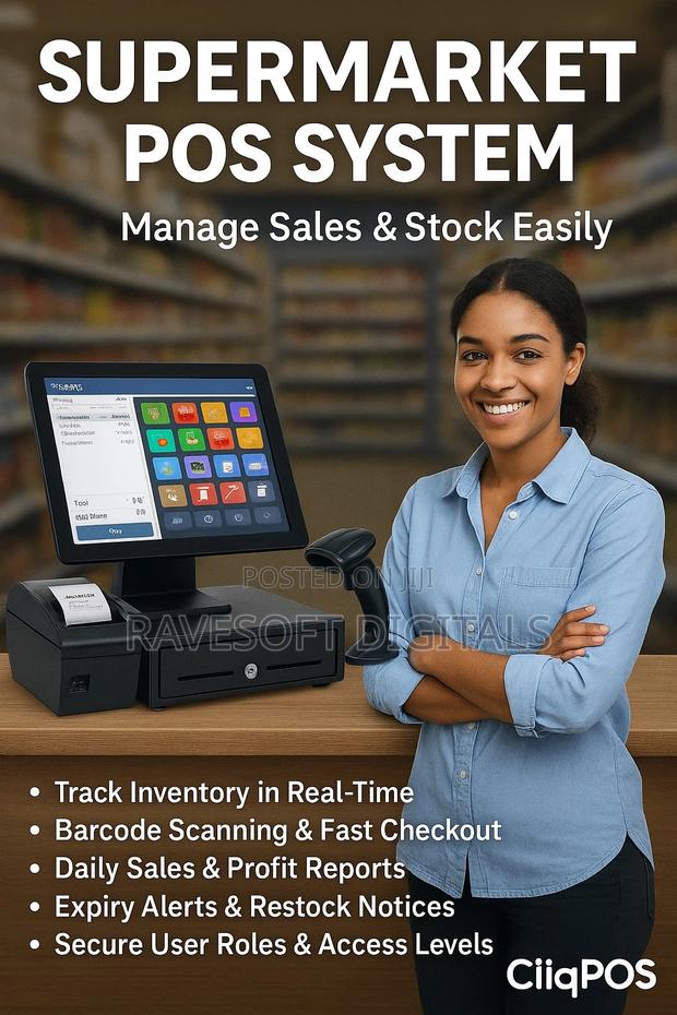 Supermarket Pos System – Manage Sales Stock Easily! · Photo 2