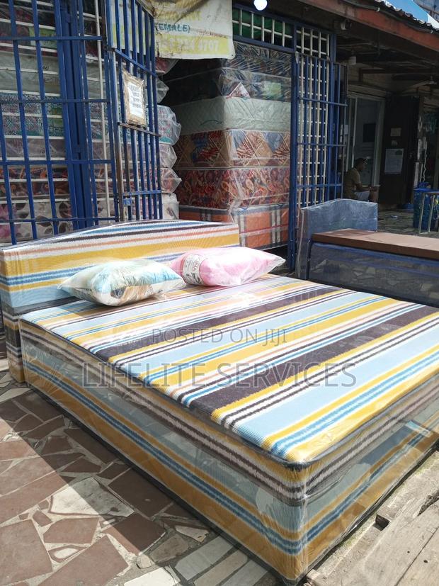 Colorfully Inbuilt Bed Queen Size+Legs