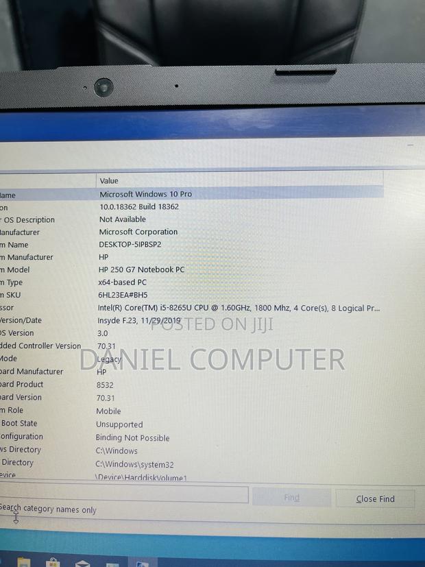 Laptop HP 15 8GB Intel Core I5 HDD 1T photo 11