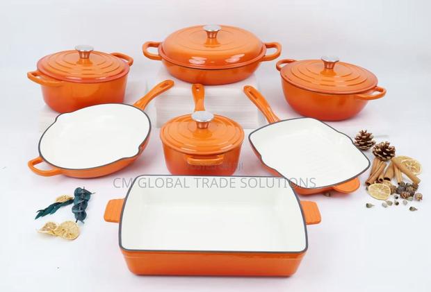11 PCS Cast Iron Cookware photo 2