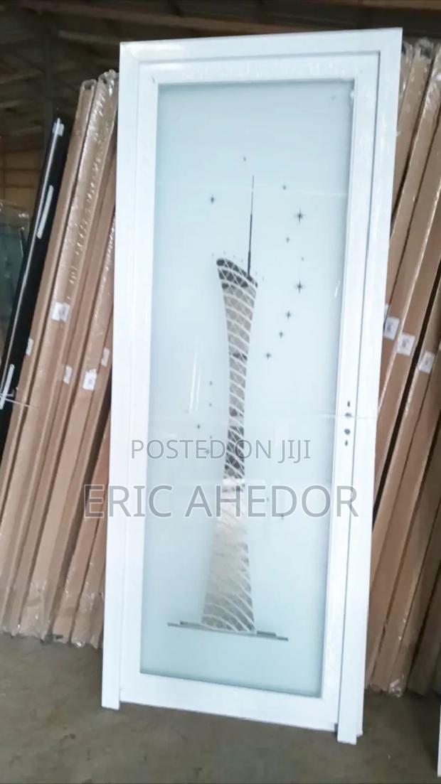 Foreign Design Bath and Toilet Glass Door and Handle