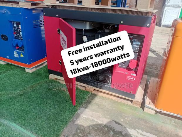 Copper Wound Engine 18kva Silent Perkins Diesel Generator · Photo 2