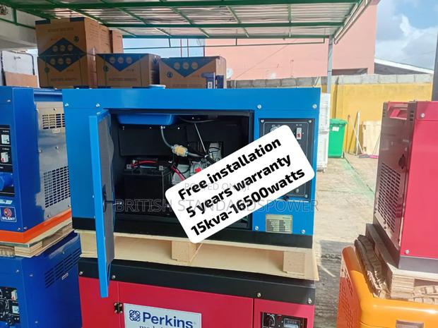 Copper Constructed Engine 15kva Silent Diesel Generator · Photo 2