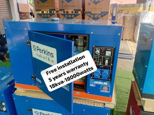 Trying Sine Wave Power 18kva Silent Diesel Generator · Photo 2