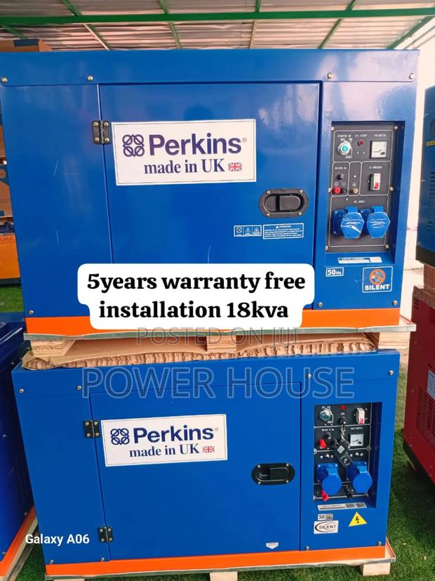 Magnified Hyper Base 18kva Perkins Diesel Generator 18kva · Photo 2